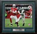 Vinny Curry in Action Philadelphia Eagles Framed Football Photo by Dynasty Sports & Framing