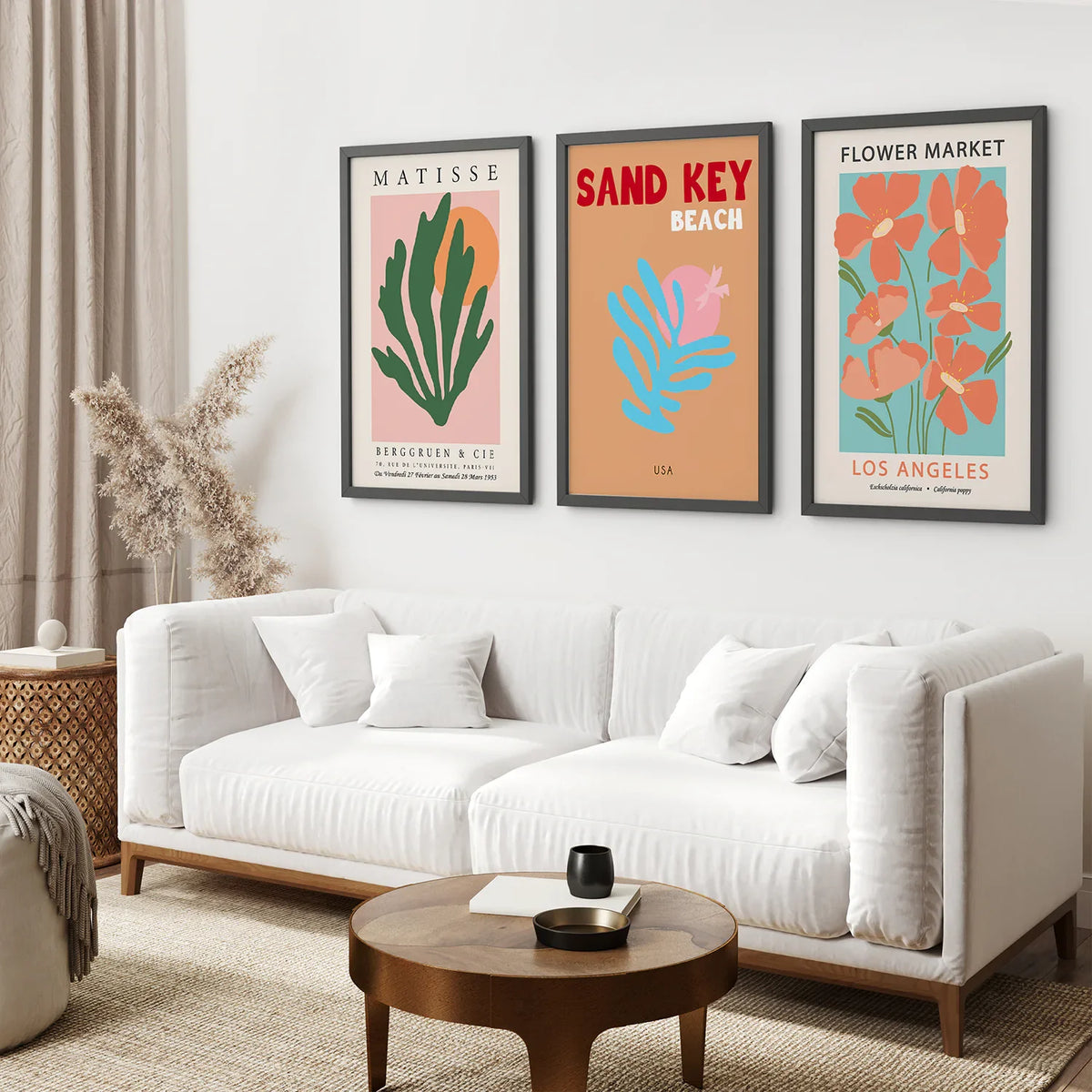 Trendy Colorful Prints Set of 3 Henri Matisse Art, photo 6 of 9