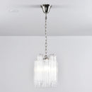 Vintage Transparent Murano Chandelier