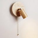 Vintage Travertine Wall Lamp