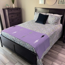 Violet Thunderbird Baja Yoga Blanket by West Path