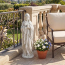 Virgin Mary Statue 29.5 inch Tall Outdoor Religious Sculpture by LJGDeals