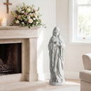 Virgin Mary Statue 29.5 inch Tall Outdoor Religious Sculpture by DirectDeals