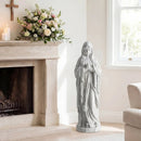 Virgin Mary Statue 29.5 inch Tall Outdoor Religious Sculpture by LJGDeals