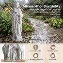 Virgin Mary Statue 29.5 inch Tall Outdoor Religious Sculpture by LJGDeals