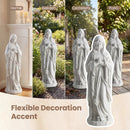 Virgin Mary Statue 29.5 inch Tall Outdoor Religious Sculpture by LJGDeals