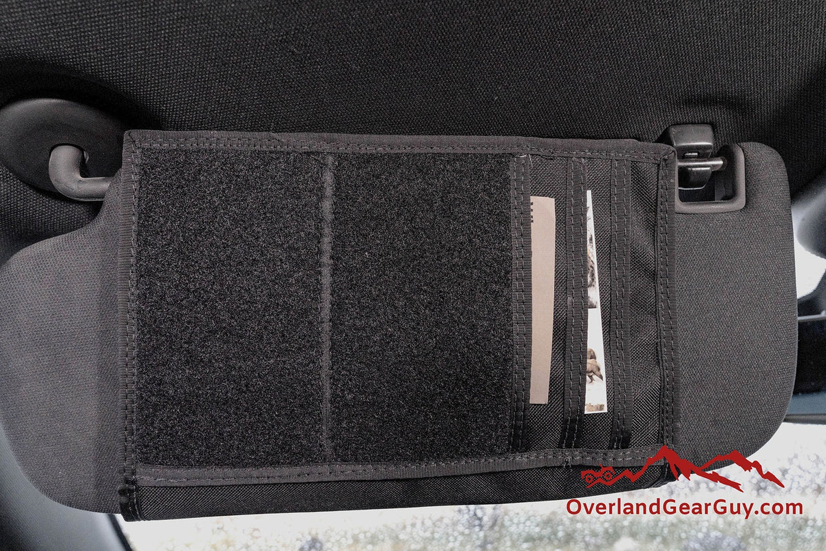 Jeep Gladiator MOLLE Visor Organizer - Tacoma Visor, photo 12 of 17