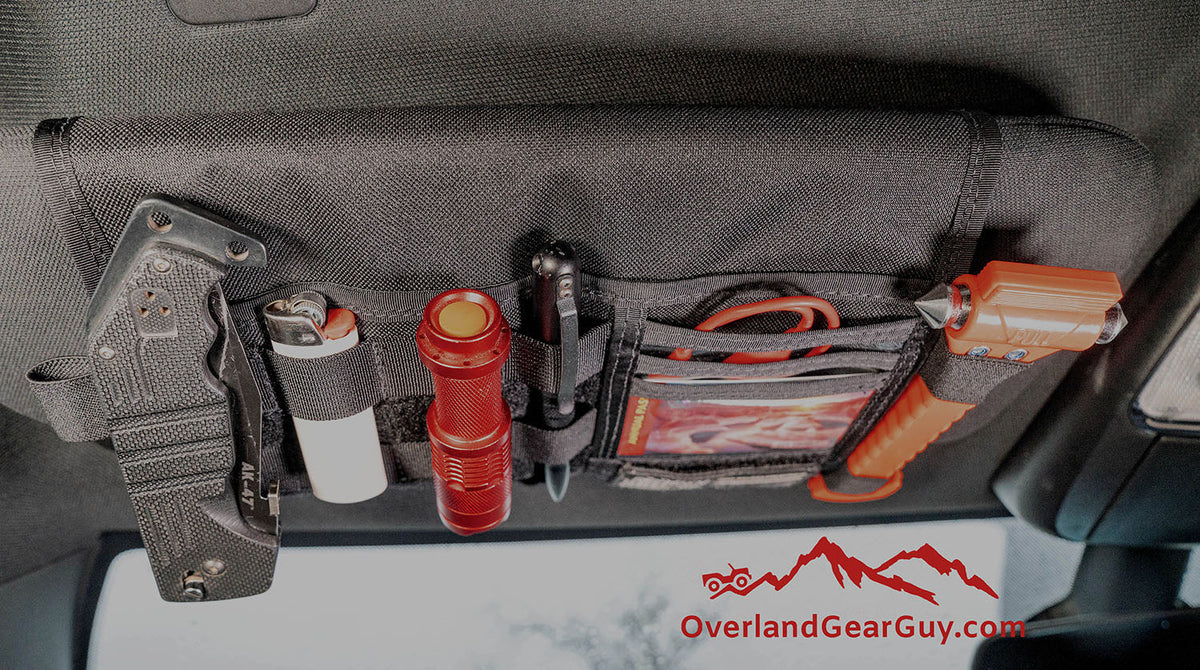 Jeep Gladiator MOLLE Visor Organizer - Tacoma Visor, photo 13 of 17