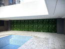 Tropical Vista Artificial Vertical Garden Green Wall Panel 40×40in 11 SQ FT – UV Resistant – Commercial Grade