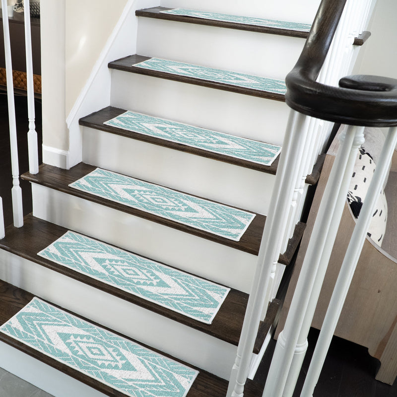 New Age Memorial Design 9" X 28" Stair Treads