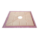 GURU W-S heavy duty shower tray four slopes for square drains