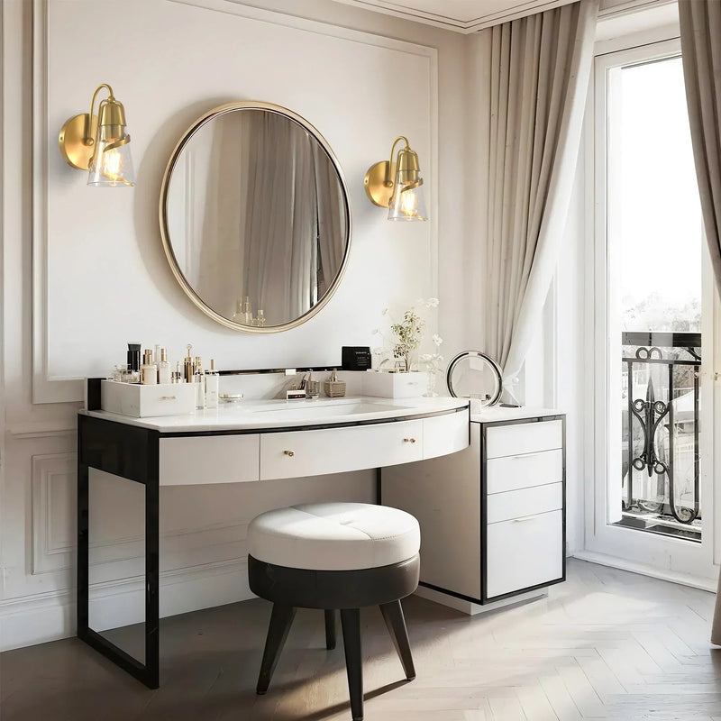 6 Inch Ethel 1-Light Mirror Vanity Light, photo 4 of 9