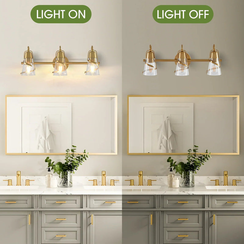 24 Inch Payne 3-Light Mirror Vanity Light, photo 7 of 10