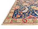 Afghan-made Bird of Paradise (9'03"x12'00") indigo