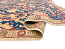 Afghan-made Bird of Paradise (9'03"x12'00") indigo