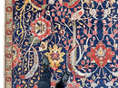 Afghan-made Bird of Paradise (9'03"x12'00") indigo