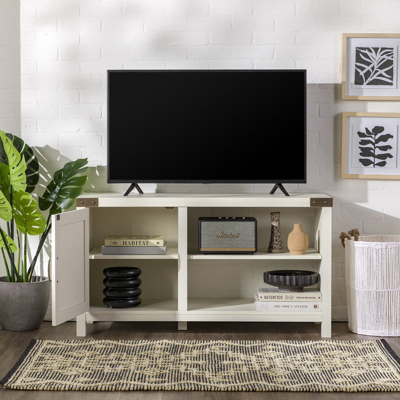 Barn Door TV Stand