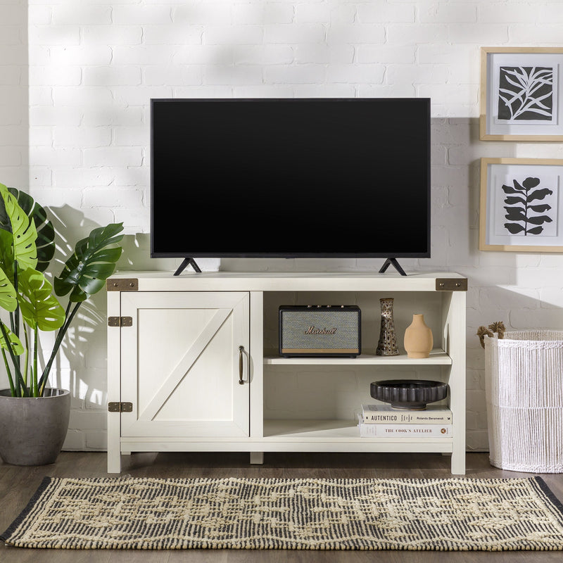 Barn Door TV Stand