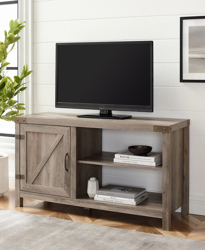 Barn Door TV Stand