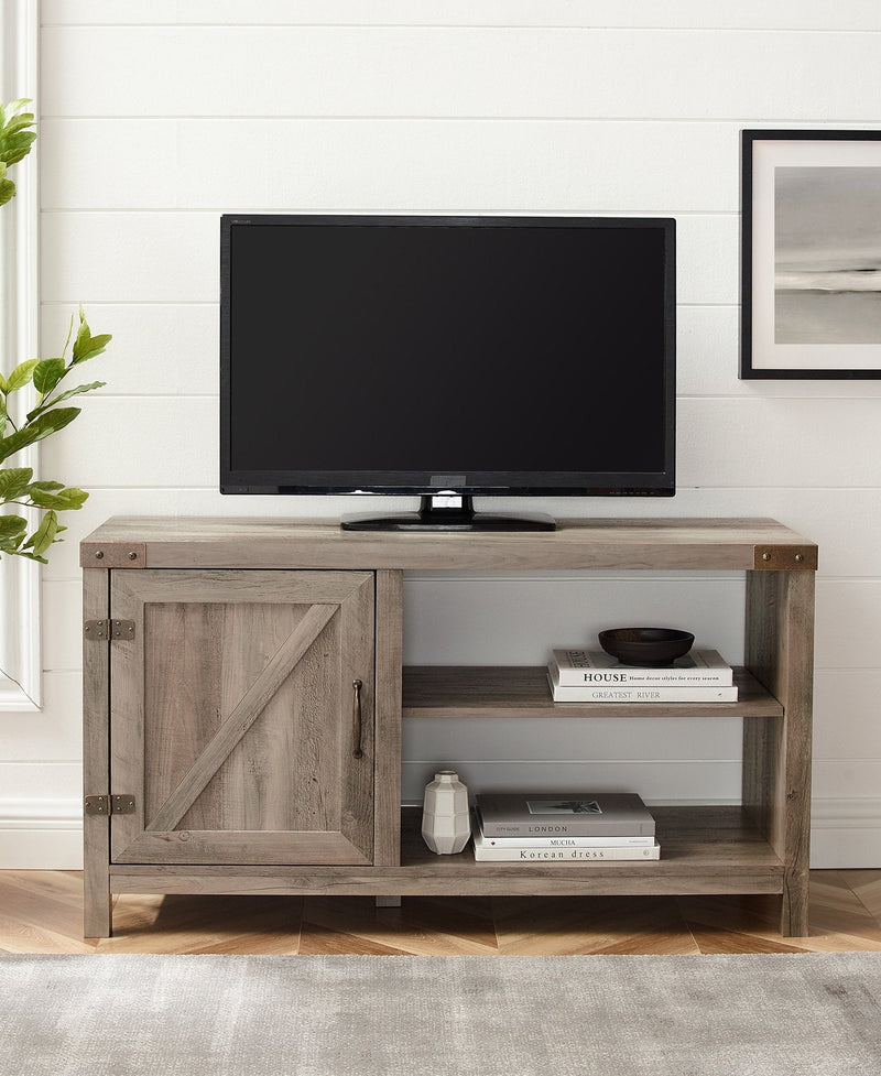 Barn Door TV Stand