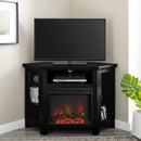 Barn 48" Wood Corner Fireplace TV Stand
