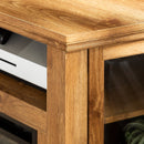 Barn 48" Wood Corner Fireplace TV Stand