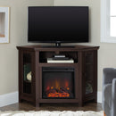 Barn 48" Wood Corner Fireplace TV Stand