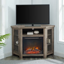 Barn 48" Wood Corner Fireplace TV Stand