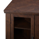 Barn 48" Wood Corner Fireplace TV Stand