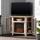 Barn 48" Wood Corner Fireplace TV Stand