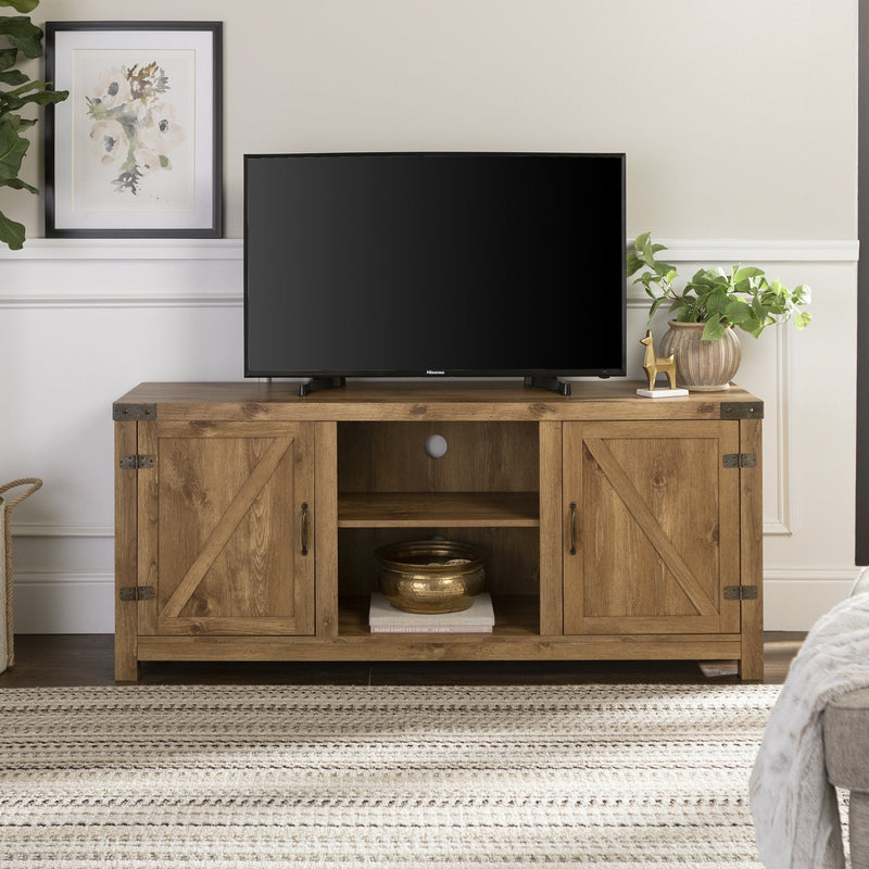 Barn Door TV Stand