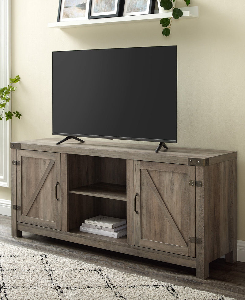 Barn Door TV Stand