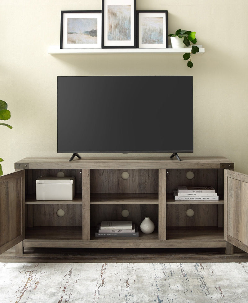 Barn Door TV Stand