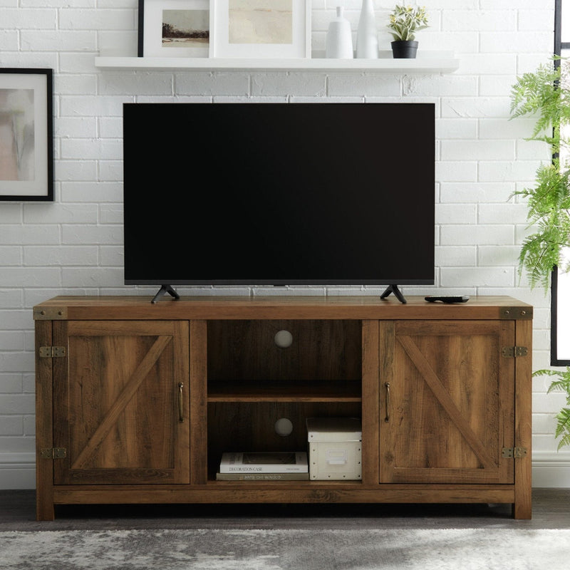 Barn Door TV Stand