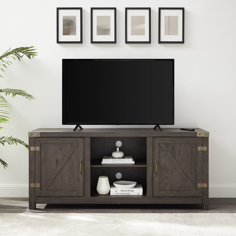 Barn Door TV Stand