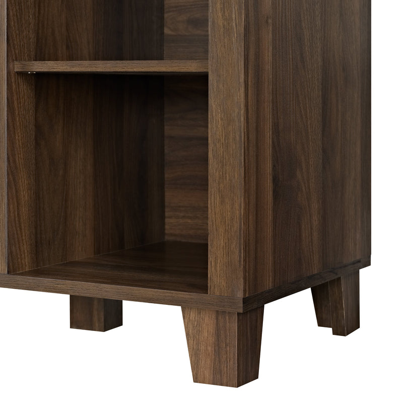 Columbus 58" TV Stand with Middle Doors