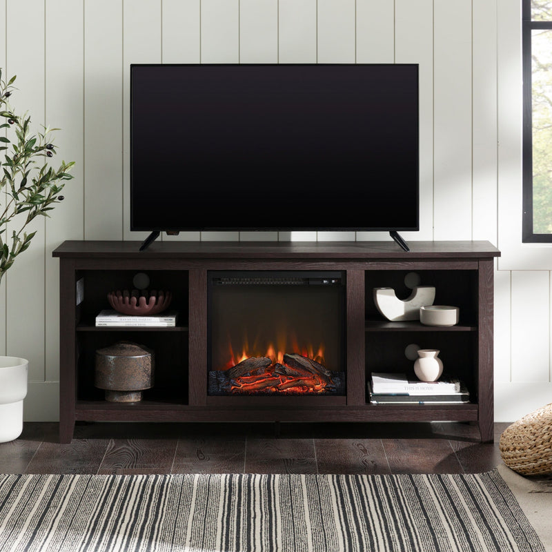 Essential Fireplace TV Stand