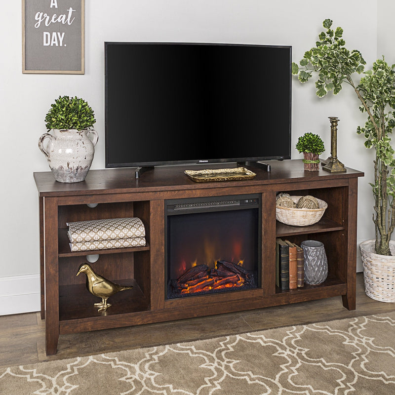 Essential Fireplace TV Stand