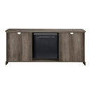 Abigail 60" 2 Door Fireplace Console