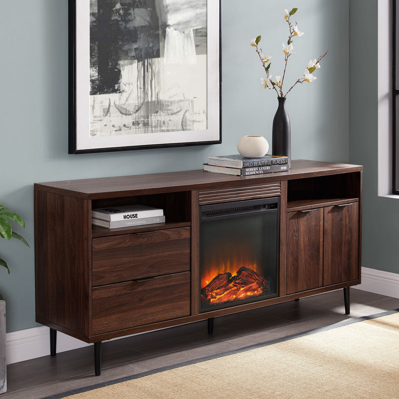 Roth Fireplace Console