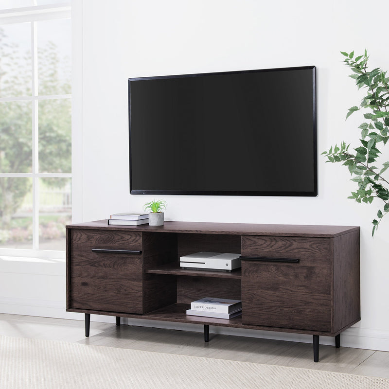 60" 2-Door Modern Media Console