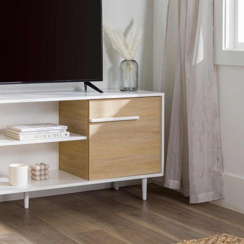 60" 2-Door Modern Media Console