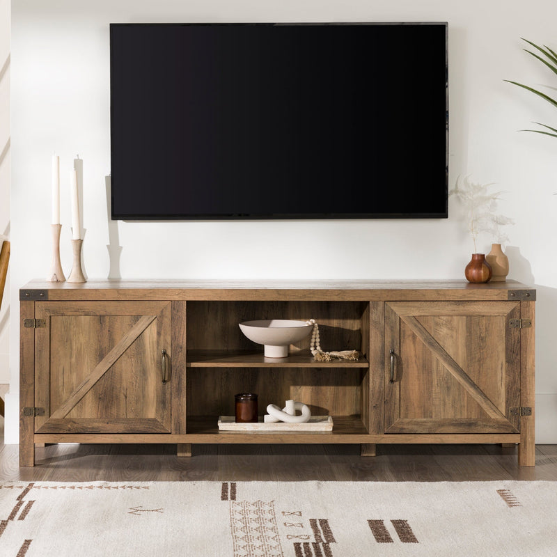 Barn Door TV Stand