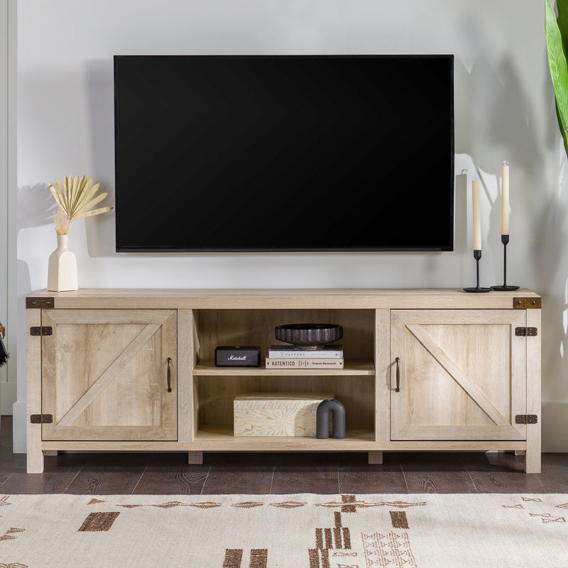 Barn Door TV Stand