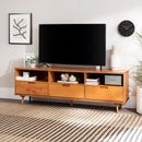 Sloane 70" 3 Drawer Solid Wood TV Stand