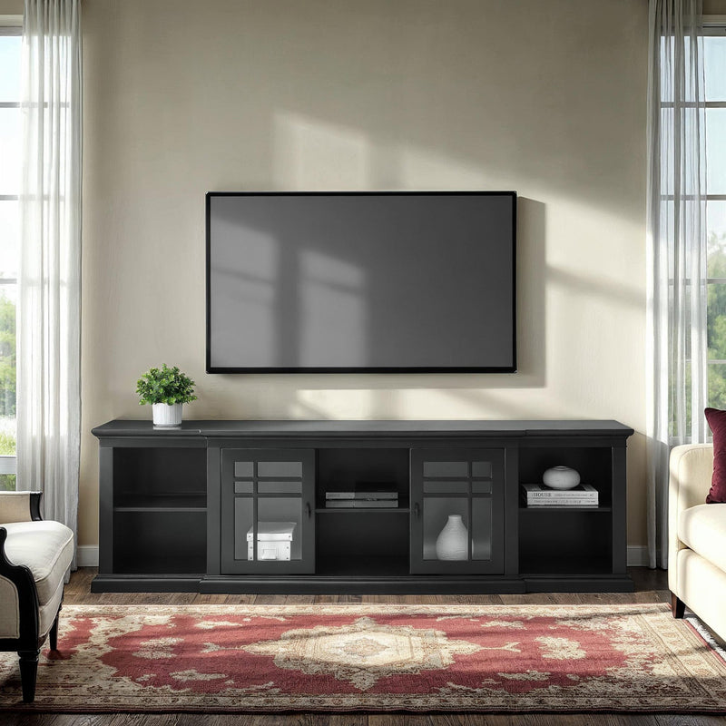 Hattie Glass-Door TV Stand
