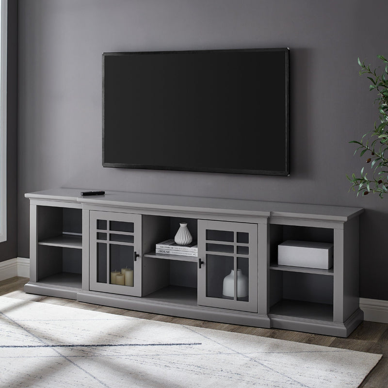 Hattie Glass-Door TV Stand