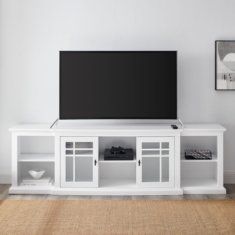 Hattie Glass-Door TV Stand