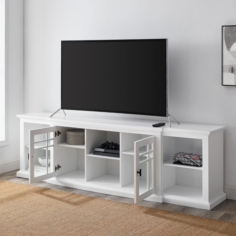 Hattie Glass-Door TV Stand