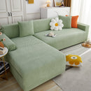 L Shape Couch Covers Stretch Slipcovers Furniture Protector with 1pcs Free Pillowcases